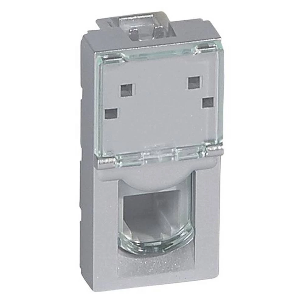 Legrand   RJ11 priključak Mosaic aluminij boja 079231 slika