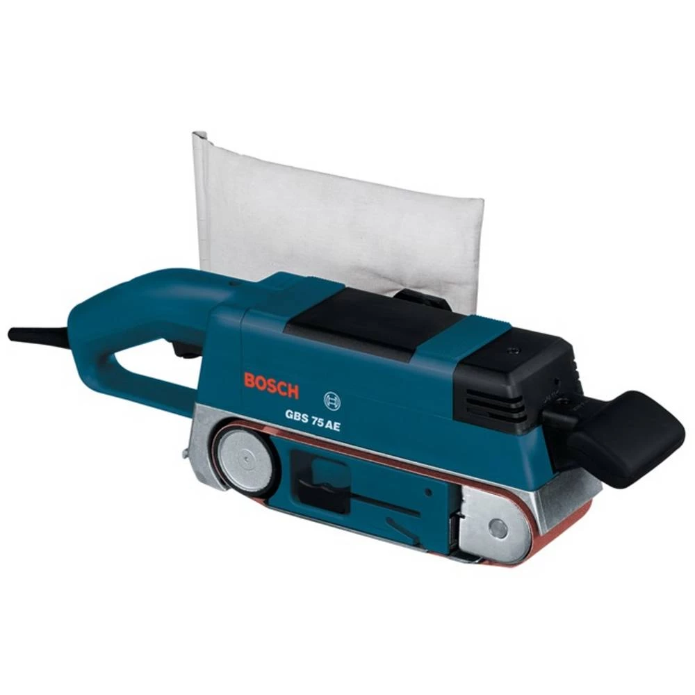 Bosch Professional GBS 75 AE Set 0601274765 tračna brusilica uklj. kofer 750 W Pojasna širina 75 mm Pojasna duljina 53 slika