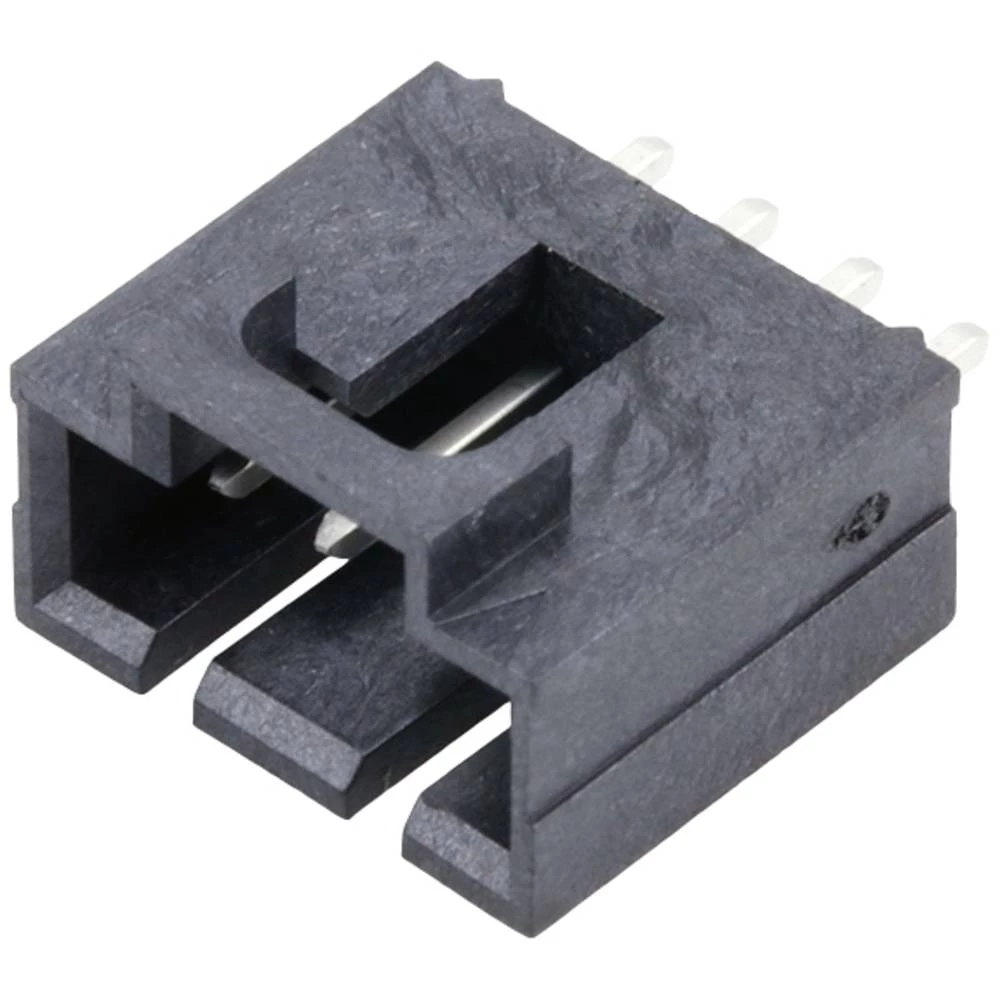 Molex ugradna standardna letva s muškim kontaktima Ukupan broj polova 4 Raster: 2.54 mm 1719710004 1 St. Tube slika