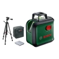 Bosch Home and Garden AdvancedLevel 360 S križnolinijski laser uklj. stativ, uklj. torba Raspon (maks.): 12 m slika