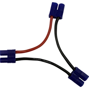 Reely kabel akumulatora [1x T-utičnica - 2x T-utikač] 10.00 cm RE-6903765 slika