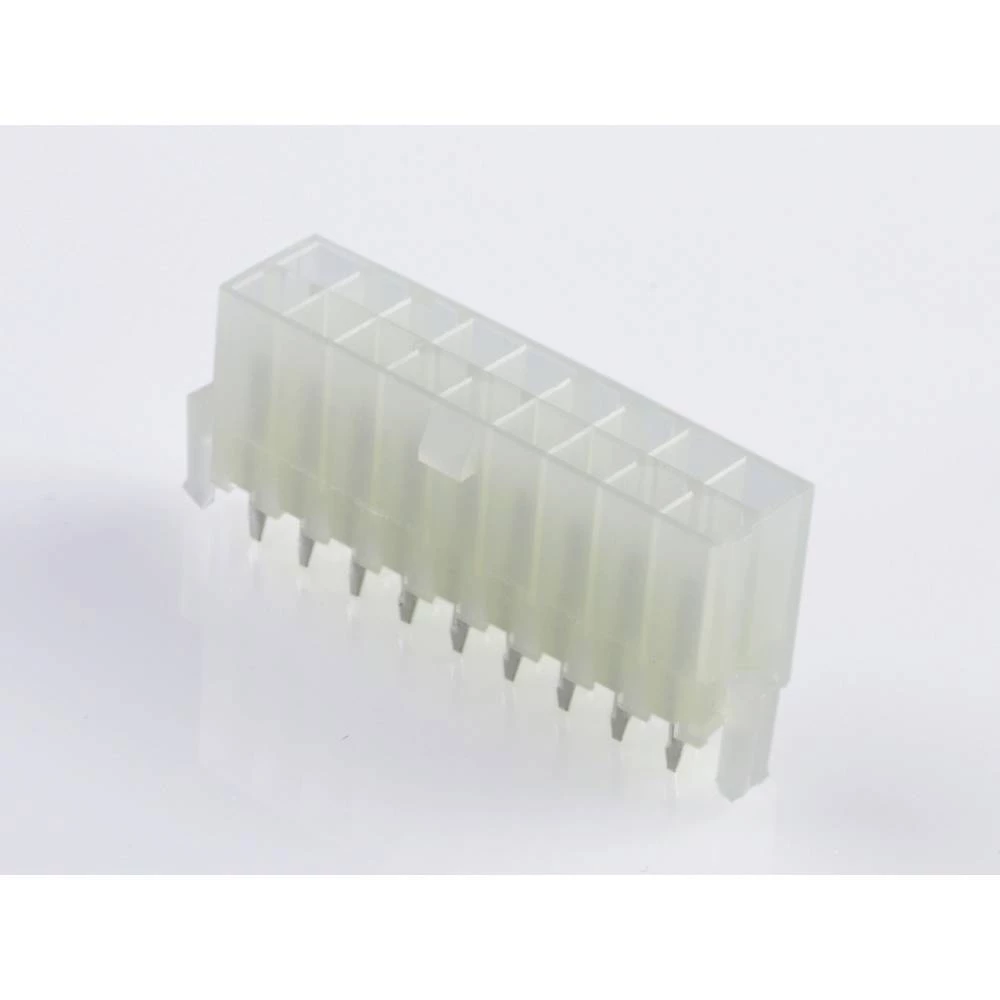 Molex ugradna standardna letva sa ženskim kontaktima Ukupan broj polova 18 Raster: 4.20 mm 39299182 1 St. Tray slika