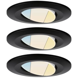 Paulmann 93096 Calla WhiteSwitch LED ugradna svjetiljka LED 15 W crna (mat) slika