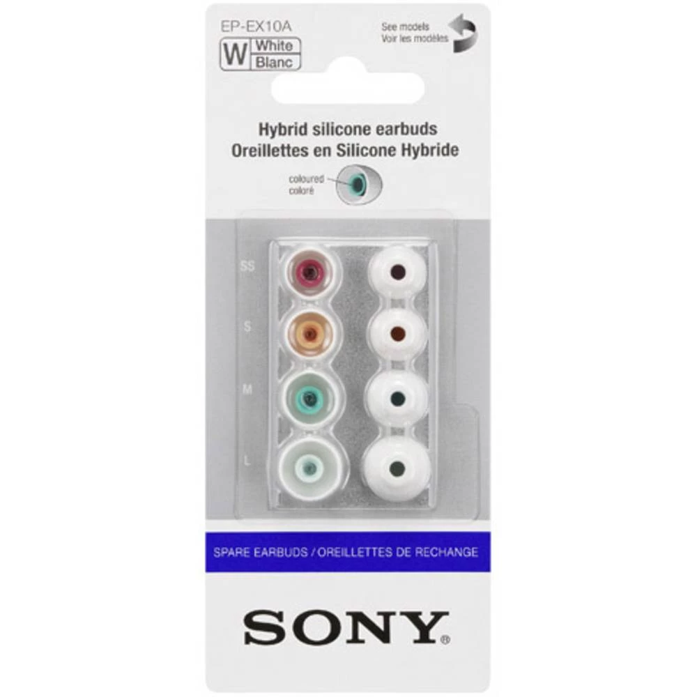 U ušima Slušalice s jastučićima 1 ST Sony EP-EX10A Bijela slika