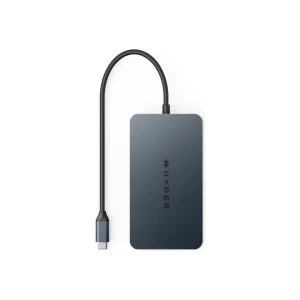 Targus USB-C® priključna stanica Dual 4K HDMI 10-in-1 USB-C Hub Pogodno za marku (priključne stanice za prijenosno računalo): Apple, Universal USB-C® Power Delivery, integrirani čitač kartica slika