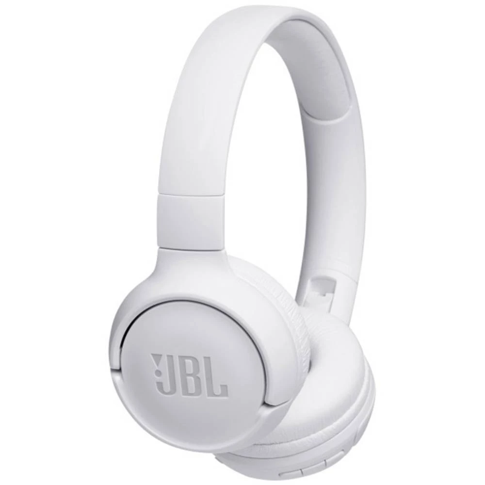 Bluetooth&reg; Naglavne slušalice JBL Tune 500 BT Na ušima Slušalice s mikrofonom, Sklopive Bijela slika