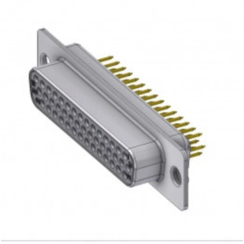 D-SUB priključak 180 ° Broj polova: 44 Lem, Pinovi DELTRON SWISS 1 ST slika