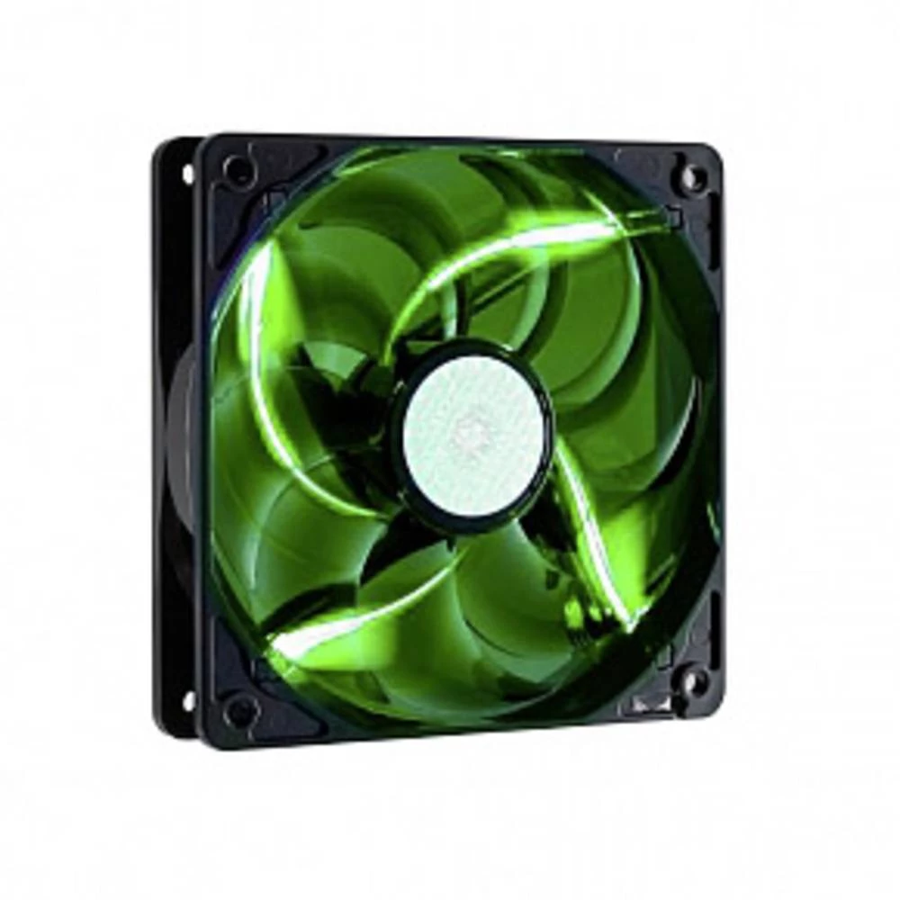 Ventilator za PC kućište Cooler Master Sickelflow Crna, Zelena (Š x V x d) 120 x 120 x 25 mm slika