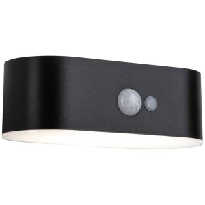 Paulmann solarna zidna svjetiljka  Ayda 94571   LED 5.5 W toplo bijela crna slika