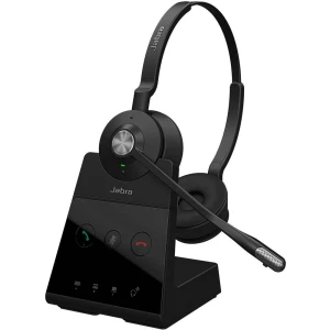 Jabra Engage 65 Stereo Stereo slušalice DECT Stereo, Bežične Na ušima Crna slika