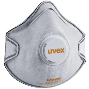 uvex silv-Air classic 2220 8762220 zaštitna maska s ventilom FFP2 15 St. DIN EN 149:2001 slika