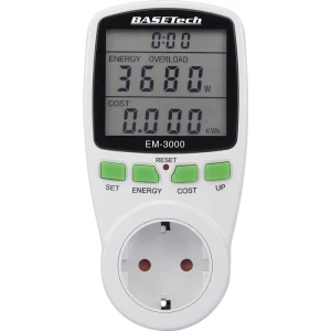 Basetech EM-3000 mjerni uređaj za izračun troškova energije prognoza troškova slika