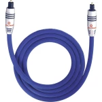 Oehlbach Toslink Digitalni audio Priključni kabel [1x Muški konektor Toslink (ODT) - 1x Muški konektor Toslink (ODT)] 2 m Plava