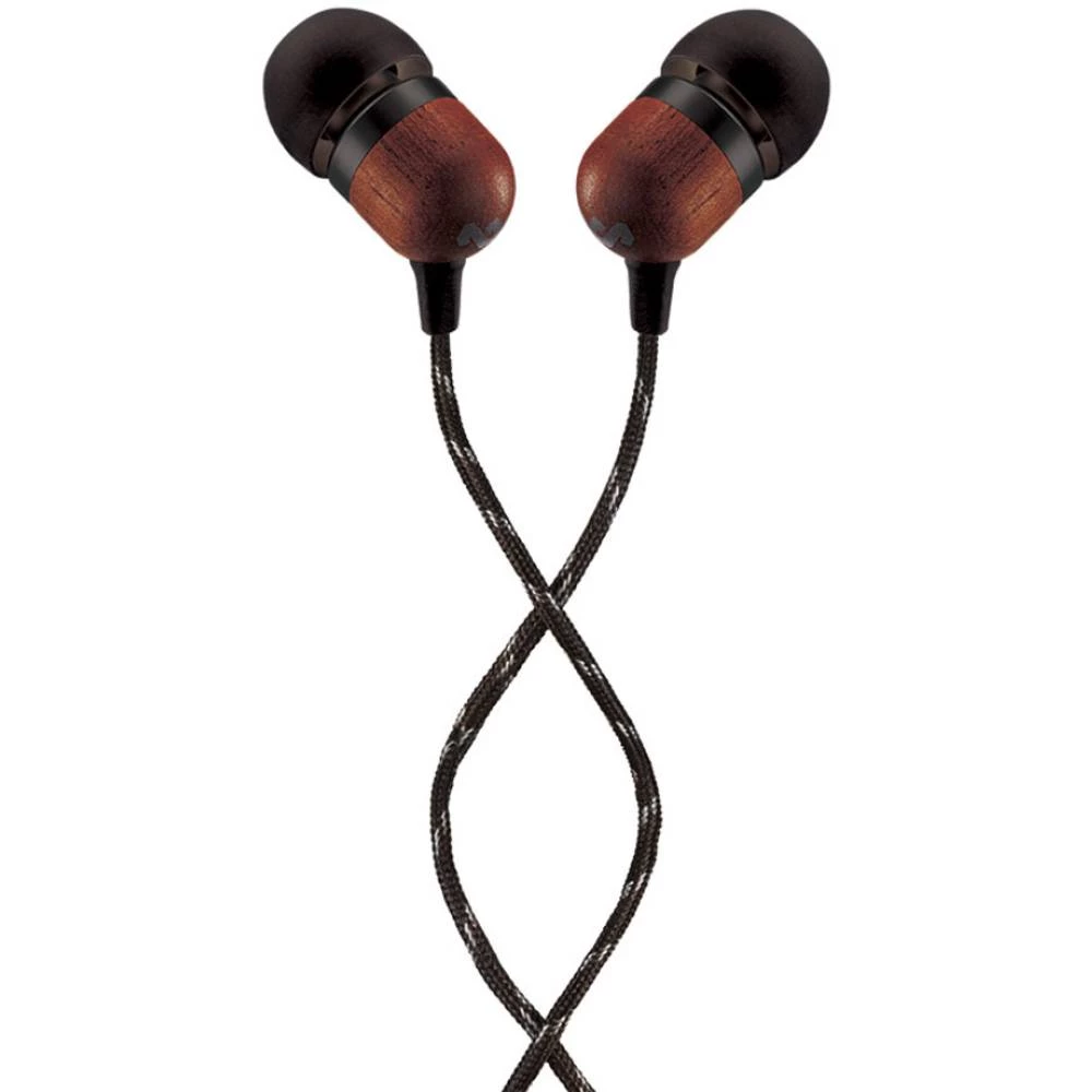 Naglavne slušalice Marley Smile Jamaica U ušima Slušalice s mikrofonom Crna slika