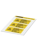 Znak upozorenja Pažnja Samoljepljiva folija (Š x V) 74 mm x 37 mm DIN 61010-1 1 ST