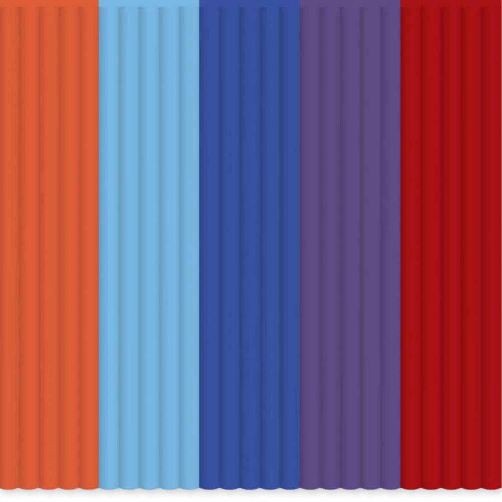 Filament-Paket 3Doodler AB-MIX7 ABS plastika Narančasta, Plava boja, Purpurna, Crvena 55 g slika