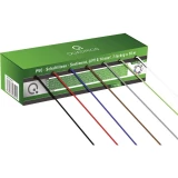 Quadrios 19011CA084 Pletenica LiFY 1 x 0.14 mm² Plava boja, Smeđa boja, Zeleno-žuta, Siva, Crvena, Crna, Bijela 70 m