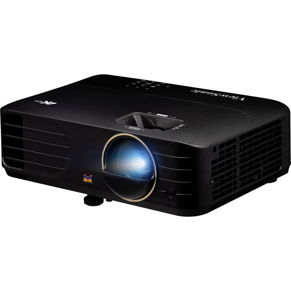 Viewsonic beamer PX728-4K  DC3 ANSI-lumen: 2000 lm 3840 x 2160 UHD 12000 : 1 crna slika
