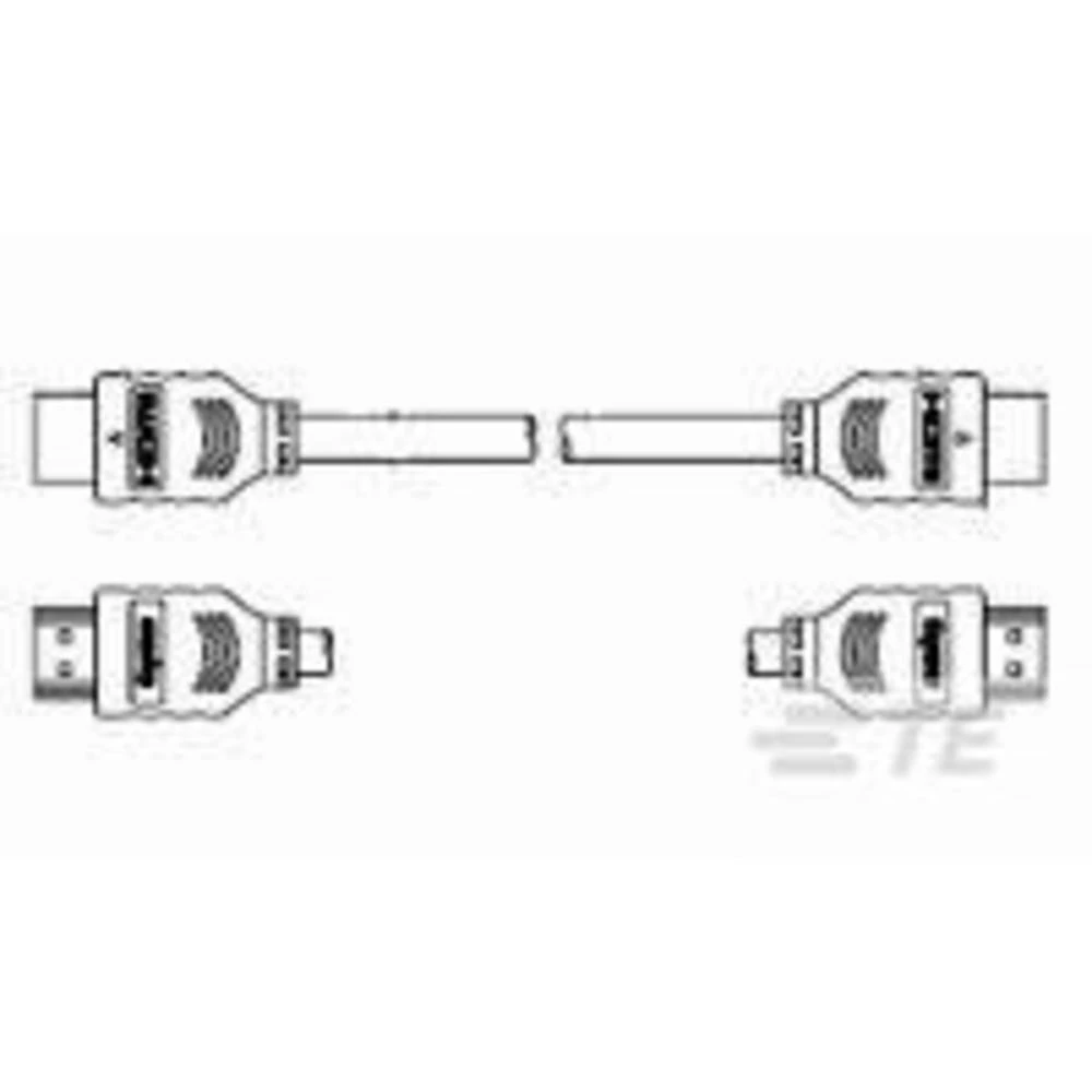 TE Connectivity Consumer Cable Assembly ProductsConsumer Cable Assembly Products 1770019-4 AMP slika