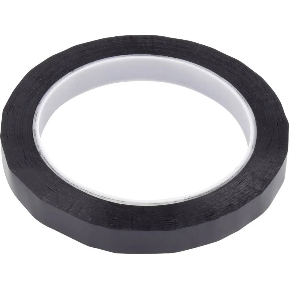 Ljepilna traka HT-12 Crna (D x Š) 66 m x 12 mm Conrad Components HT-12 1 Role slika