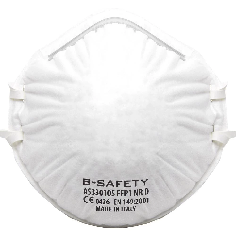 Vrsta maske za finu prašinu FFP1 B-SAFETY pure breath AS330105 10 ST slika