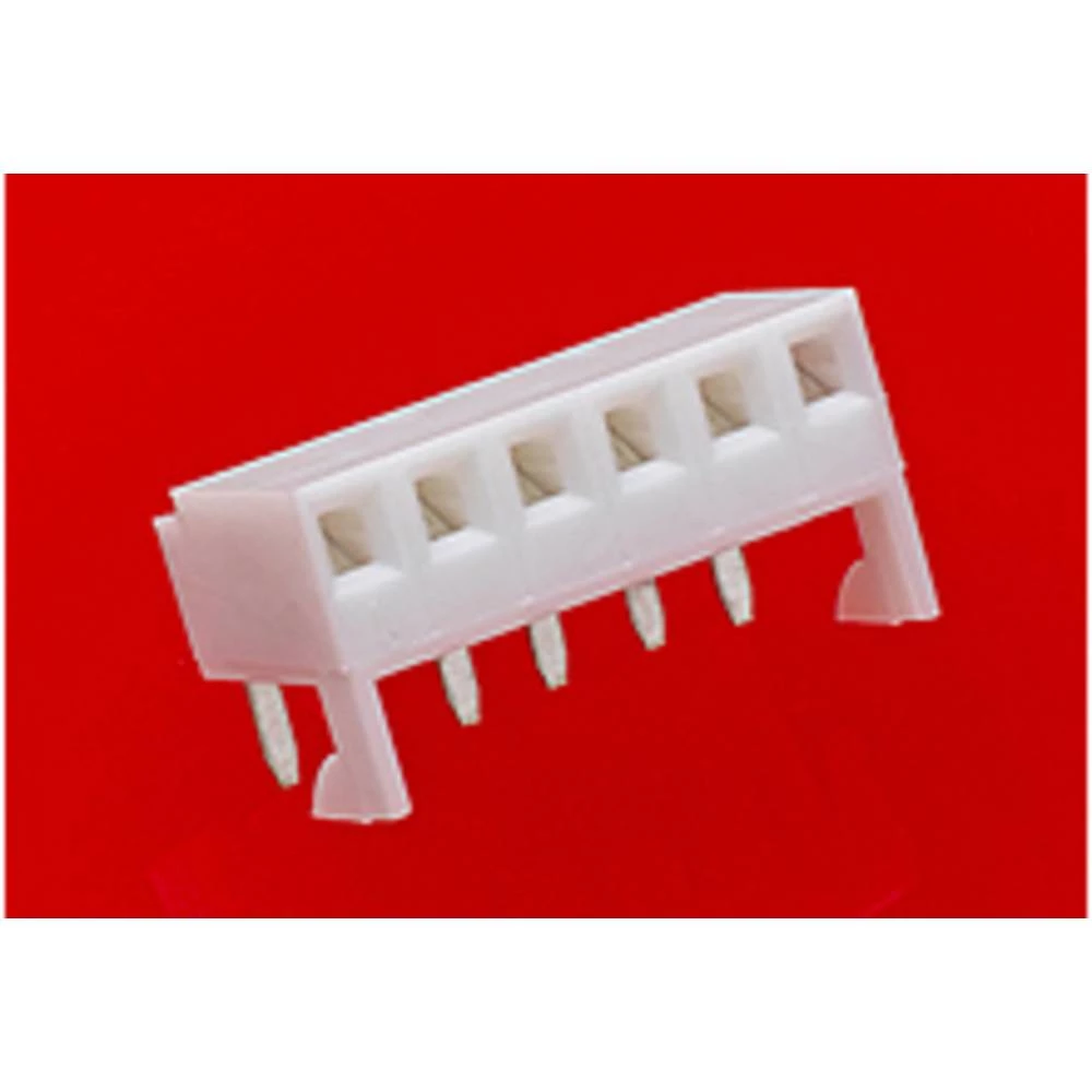 Molex ugradna standardna letva sa ženskim kontaktima  Ukupan broj polova 8 Raster: 2.54 mm 22162080 1 St. Tray Molex 22162080 KK 254 PC Board Connector, Right-Angle, End-to-End Stackable, 0.3 slika
