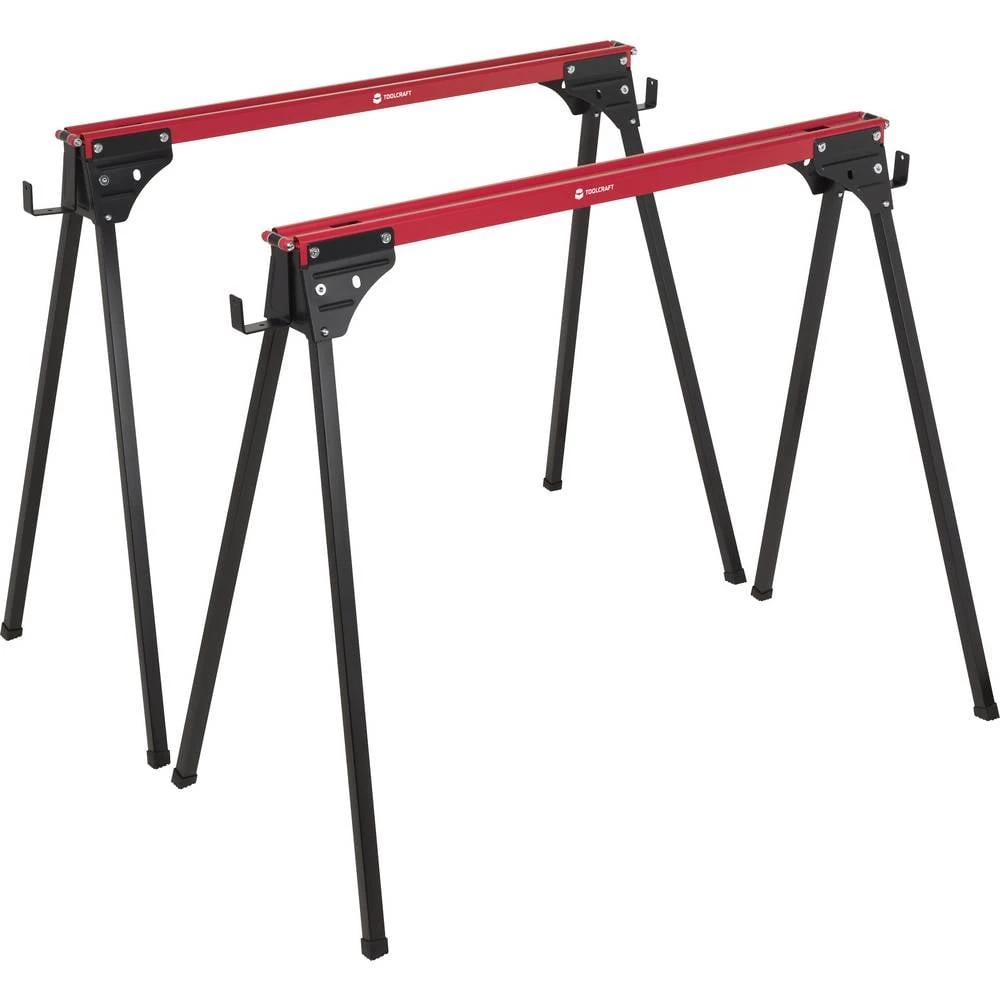 TOOLCRAFT TO-10311633 čelik nogari pile sklopivi 230 kg (Š x D) 965 mm x 480 mm 3.9 kg 2 kom. slika