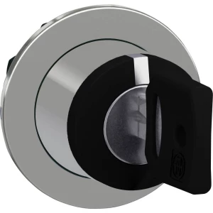 Schneider Electric ZB4FG04 prednji element prekidača s ključem plosnat (Ø) 30.5 mm  krom boja, crna 1 St. slika