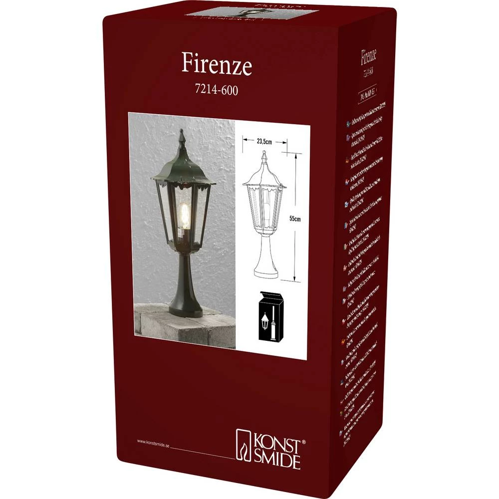 Konstsmide 7214-600 Firenze LED svjetiljka za pod E27 100 W zelena slika