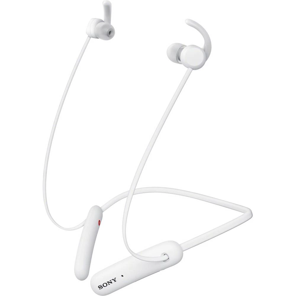 Sony WI-SP510 Bluetooth® sportske in ear slušalice u ušima vodootporne, slušalice za okovrata, kontrola glasnoće bijela slika