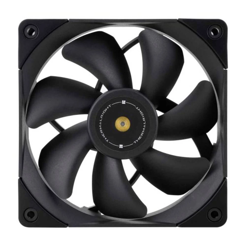 Thermalright TL-E12B EXTREM kućište za računalo Zračno hlađenje 12 cm Crna 1 kom. Thermalright TL-E12B EXTREM ventilator za PC kućište crna slika