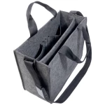 Sigel torba za nošenje preko ramena BA410 36 cm x 28 cm x 15 cm tamnosiva Ručka: da Pojas za rame: da