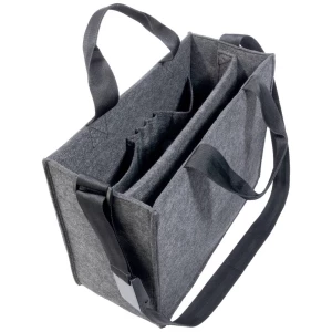 Sigel torba za nošenje preko ramena BA410 36 cm x 28 cm x 15 cm tamnosiva Ručka: da Pojas za rame: da slika