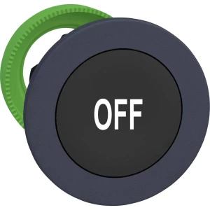 Schneider Electric ZB5FA235 prednji element za tipku plosnat, ponovno postavljiv (Ø) 30.5 mm off tamnosiva, crna 1 St. slika