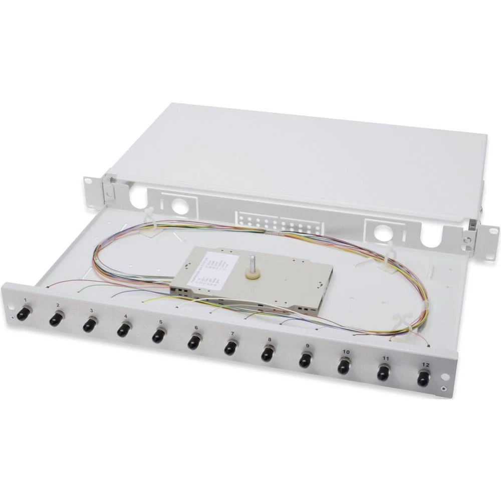 Patch Panel za optičke kablove 12 ulaza ST Digitus Professional DN-96310 1 U slika