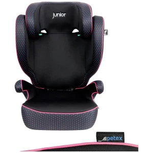 Petex Basic Plus 1602 pink HDPE nach ECE R129 dječije sjedište - jahač ružičasta slika
