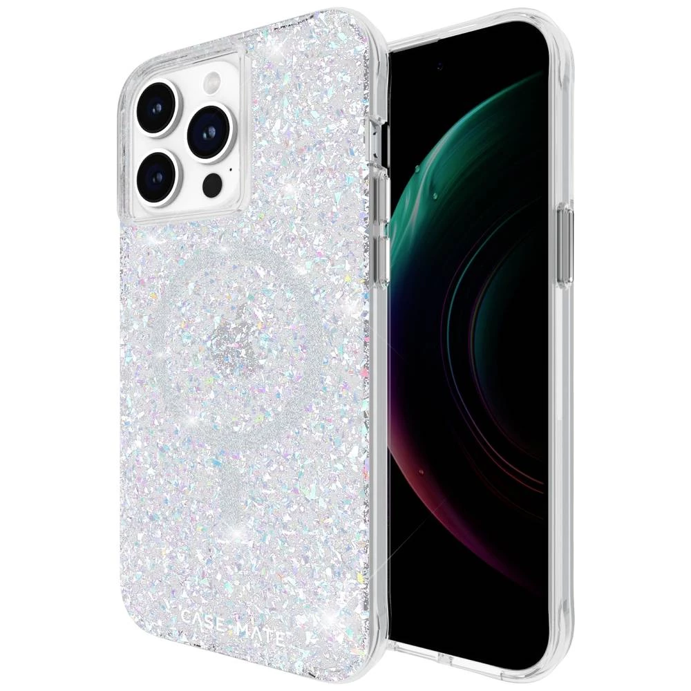 CASEMATE Twinkle MagSafe stražnji poklopac za mobilni telefon Apple iPhone 15 Pro Max stardust, svjetlucavi efekt slika