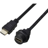 ženski konektor, utikač TC-13543676 TC-E13T-FH4-PWF/MH4-NWA-0.5PV-S TRU COMPONENTS Sadržaj: 1 St.