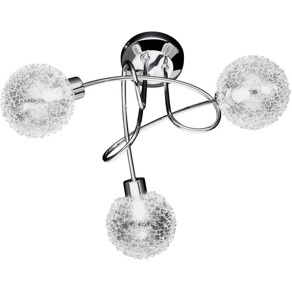 Stropna svjetiljka Halogena žarulja G9 99 W WOFI Arc 9306.03.01.0000 Krom boja slika