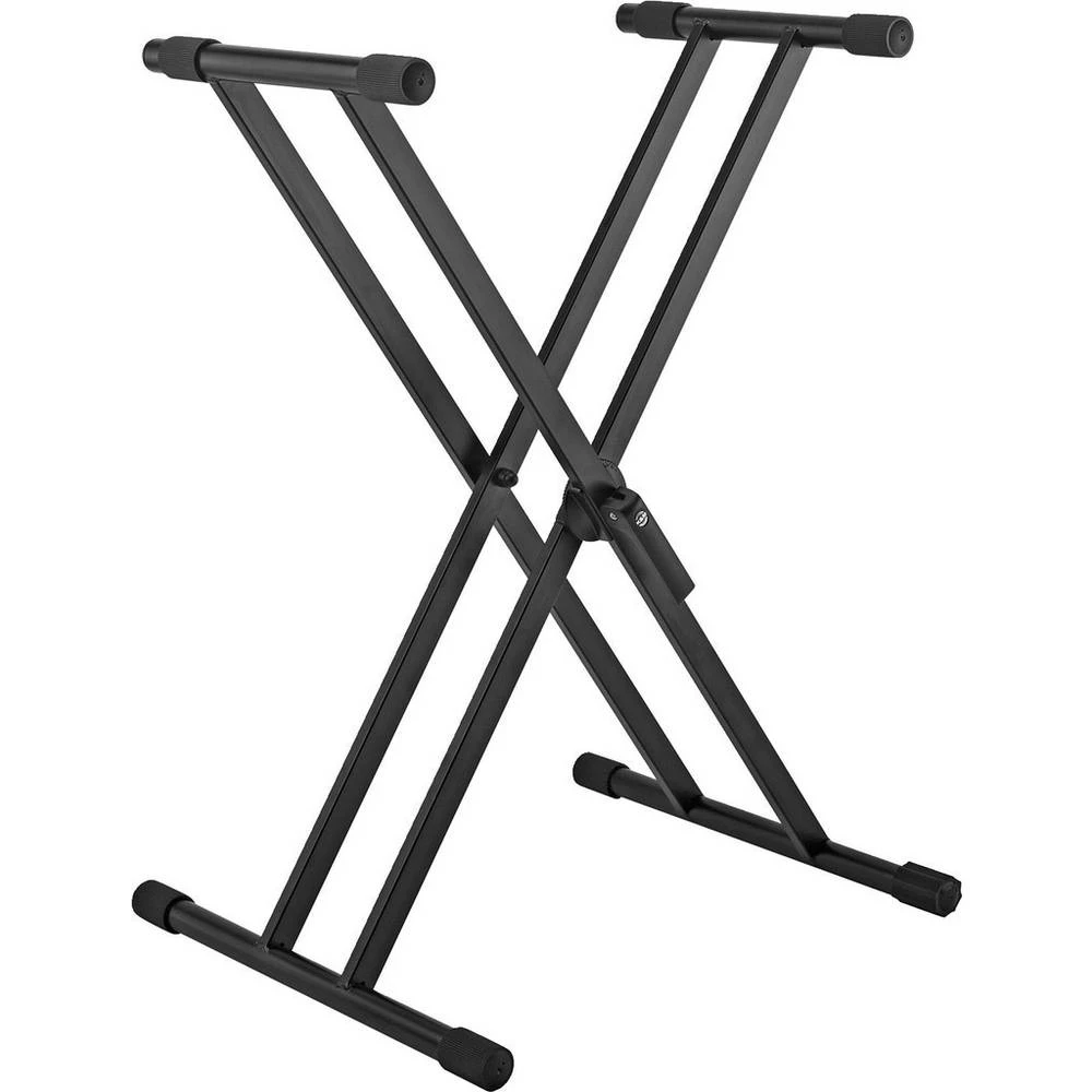 Stalac za tipkovnicu König & Meyer KM-18990 Crna Dvostruka podrška, Podesivo po visini slika