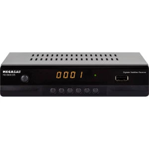 MegaSat HD 6000 DS HD SAT prijemnik Prednji USB Broj prijemnika: 1 slika