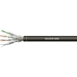 Helukabel 802167-1000 mrežni kabel CAT 7e S/FTP 4 x 2 x 0.258 mm² crna 1000 m