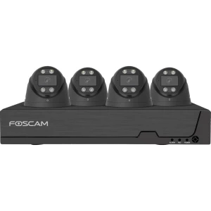 Foscam FNA108E-T4-2T black lan ip-set sigurnosne kamere 8-kanalni sa 4 kamere 3840 x 2160 piksel slika