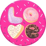 POPSOCKETS Love Donut Stalak za mobitel Ružičasta