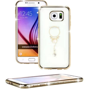 Perlecom Blume Stražnji poklopac za mobilni telefon Pogodno za: Samsung Galaxy S7 Edge slika