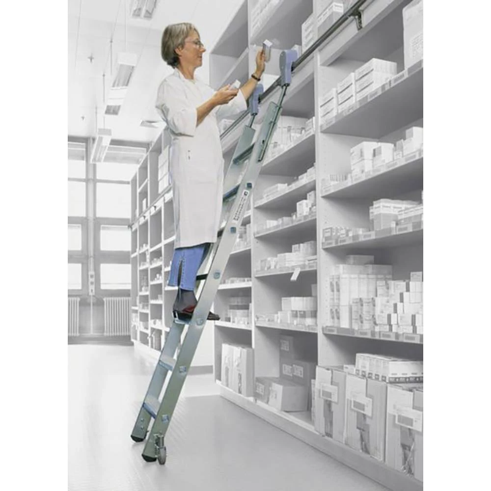 Günzburger Steigtechnik 44414 aluminij za regale Radna visina (maks.): 4.8 m slika