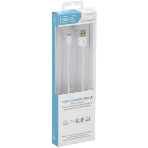 Digitus iPad/iPad Pro/iPhone/iPod podatkovni kabel/kabel za punjenje [1x USB, muški konektor USB 2.0 tipa a - 1x muški k slika