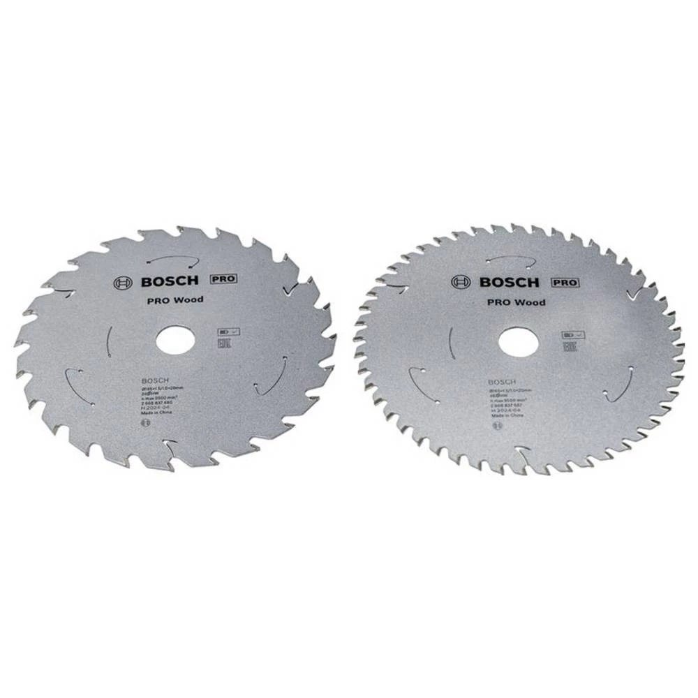 Bosch Accessories 2608644735 2608644735 komplet listova kružne pile 165 mm 2 kom. slika