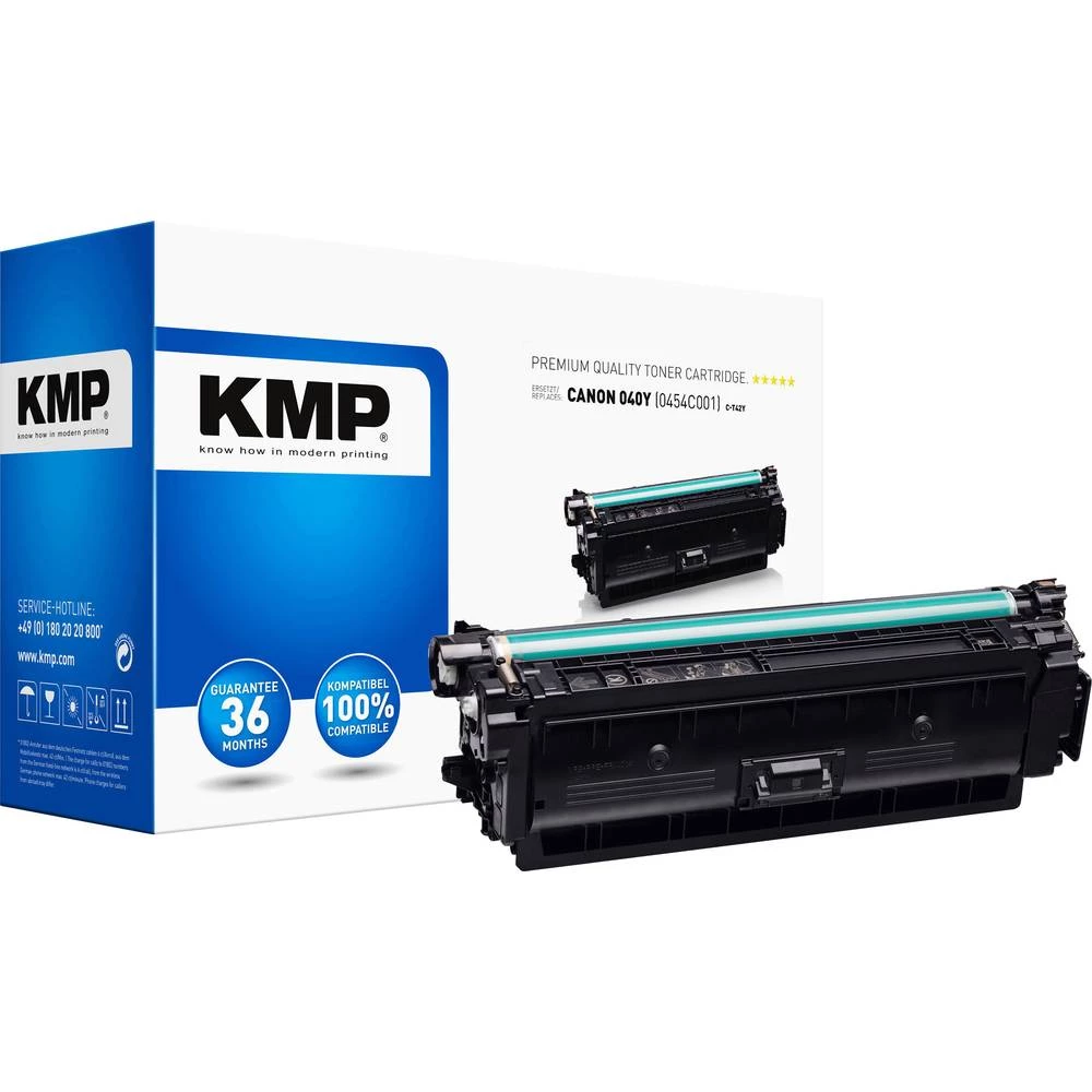 KMP Toner Zamijena Canon 040 Kompatibilan Žut 5400 Stranica C-T42Y slika
