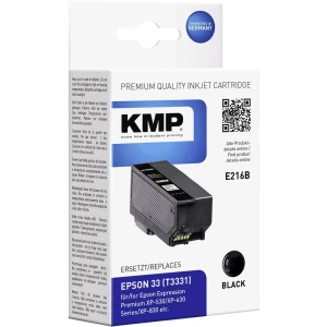KMP Tinta zamijena Epson T3331, 33 Kompatibilan Crn E216B 1633,4801 slika
